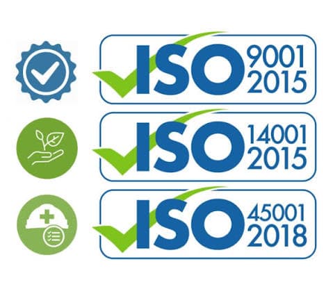 ISO 9001 & ISO 14001 Certified